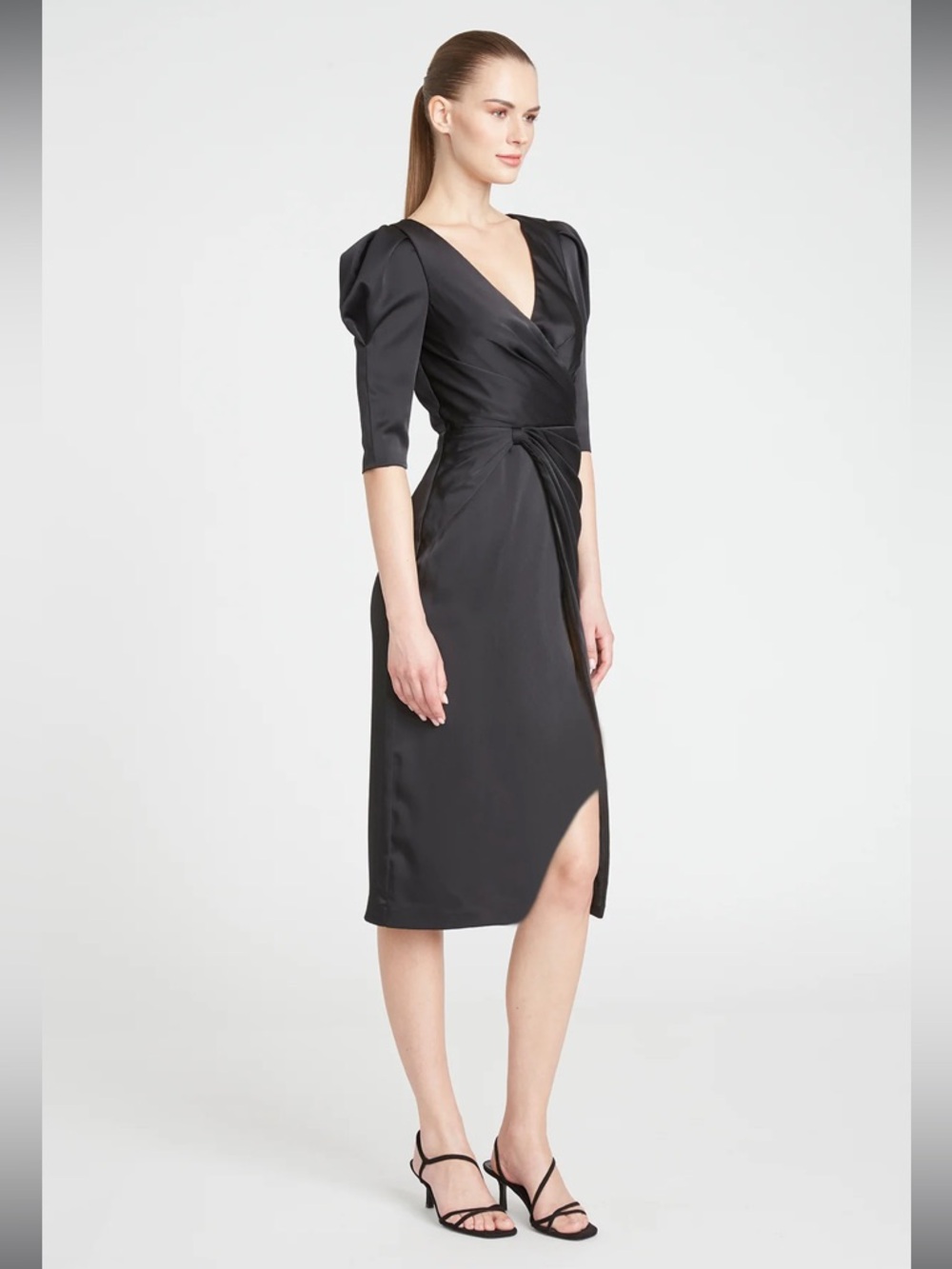 Theia Ina Cocktail Midi Dress - Picture 4 of 8